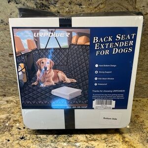 URPOWER Back Seat Extender for Dogs-Black